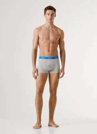 Conjunto de 3 boxers em algodão elástico