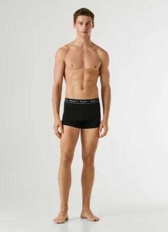 Conjunto de 3 boxers em algodão elástico