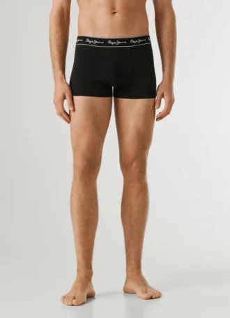 Conjunto de 3 boxers em algodão elástico