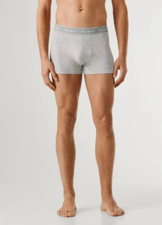 Conjunto de 3 boxers em algodão elástico