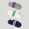 Conjunto de 3 meias invisíveis Conjunto de 3 meias invisíveis