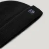 Conjunto de gorro e cachecol canelados