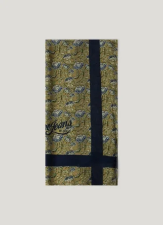 Lenço com Estampado Floral