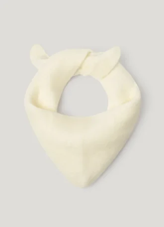 Lenço de malha triangular