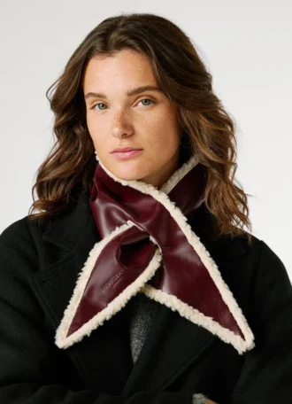 Lenço triangular reversível
