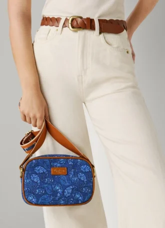 Mala com estampado Paisley