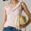 Mala Hobo com efeito de couro