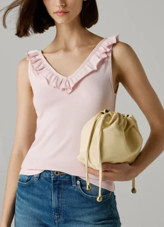 Mala Hobo com efeito de couro