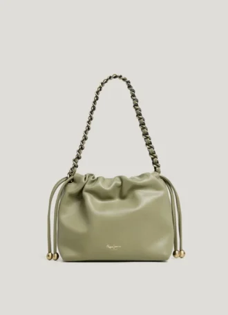 Mala Hobo com efeito de couro
