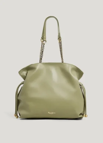 Mala Hobo com efeito de couro