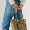 Mala Tote com efeito de couro Mala Tote com efeito de couro