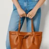 Mala Tote com efeito de couro Mala Tote com efeito de couro