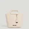 Mala Tote com efeito de couro