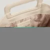 Mala Tote com efeito de couro