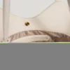 Mala Tote com Efeito de Couro e Tachas Mala Tote com Efeito de Couro e Tachas