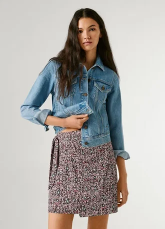 Mini-saia estampada