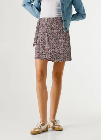 Mini-saia estampada