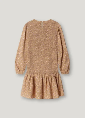 Mini-vestido com estampado floral