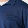 Polo de manga comprida com logótipo bordado Polo de manga comprida com logótipo bordado