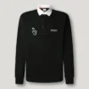 Polo de râguebi com logótipo estampado Polo de râguebi com logótipo estampado
