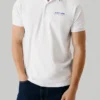 Polo em piqué com logótipo estampado Polo em piqué com logótipo estampado