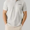 Polo em piqué com logótipo estampado Polo em piqué com logótipo estampado