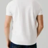 Polo em piqué com logótipo estampado Polo em piqué com logótipo estampado