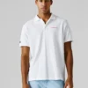 Polo em piqué de corte descontraído Polo em piqué de corte descontraído