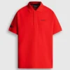 Polo em piqué de corte descontraído Polo em piqué de corte descontraído