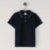 Polo em piqué de corte regular