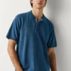 Polo em piqué de corte regular