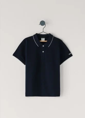 Polo em piqué de corte regular