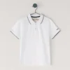 Polo em piqué de corte regular