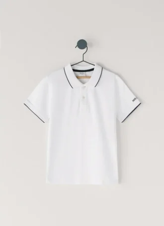 Polo em piqué de corte regular