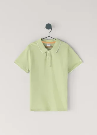 Polo em piqué de corte regular
