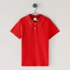 Polo em piqué de corte regular