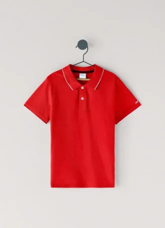 Polo em piqué de corte regular