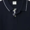 Polo em piqué de corte regular