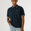 Polo em piqué de corte regular