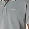 Polo em piqué tingida na peça Polo em piqué tingida na peça