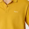 Polo em piqué tingida na peça Polo em piqué tingida na peça