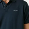 Polo em piqué tingida na peça Polo em piqué tingida na peça