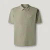 Polo em piqué tingida na peça Polo em piqué tingida na peça