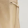 Saco de compras com efeito de couro