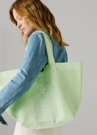 Saco de compras com logótipo estampado