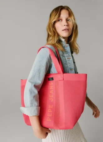 Saco de compras com logótipo estampado