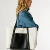 Saco de compras em sarja