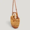 Saco Tote de Ráfia Saco Tote de Ráfia