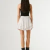 Saia-calça com folhos Saia-calça com folhos