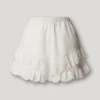 Saia-calça com folhos Saia-calça com folhos